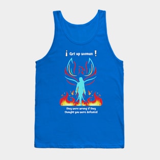 Get up woman Tank Top